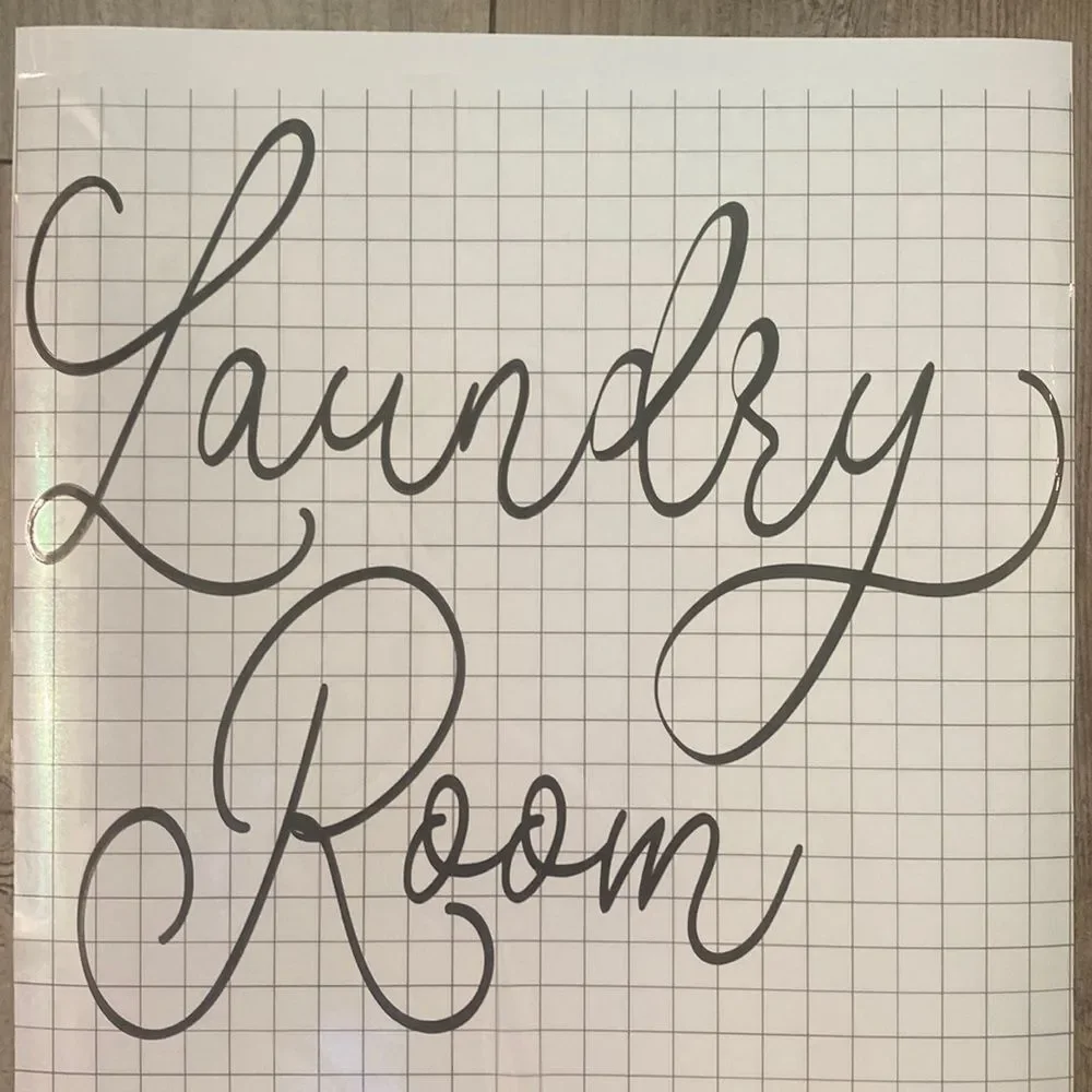 Laundry Room Decal 12 x 12